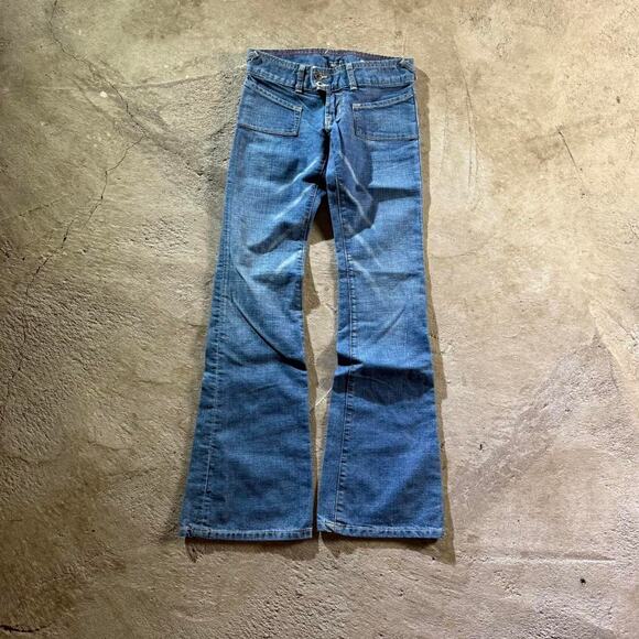Vintage VTG Y2K Von Dutch Bell Bottom Flare Jeans - Picture 1 of 8